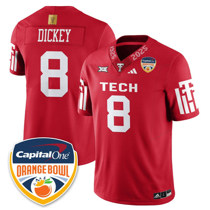 TTRR Football Vapor Limited Football Jersey - Orange Bowl - Stitched-NQD