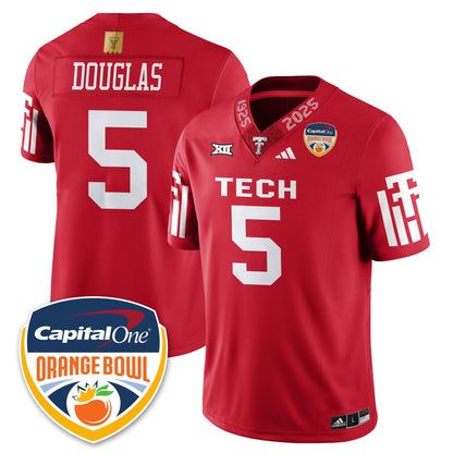 TTRR Football Vapor Limited Football Jersey - Orange Bowl - Stitched-NQD