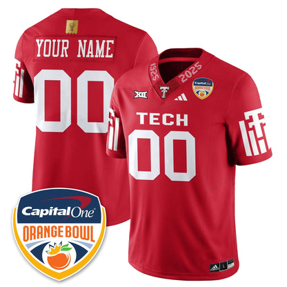 TTRR Football Vapor Limited Football Jersey - Orange Bowl - Stitched-NQD
