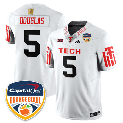 TTRR Football Vapor Limited Football Jersey - Orange Bowl - Stitched-NQD