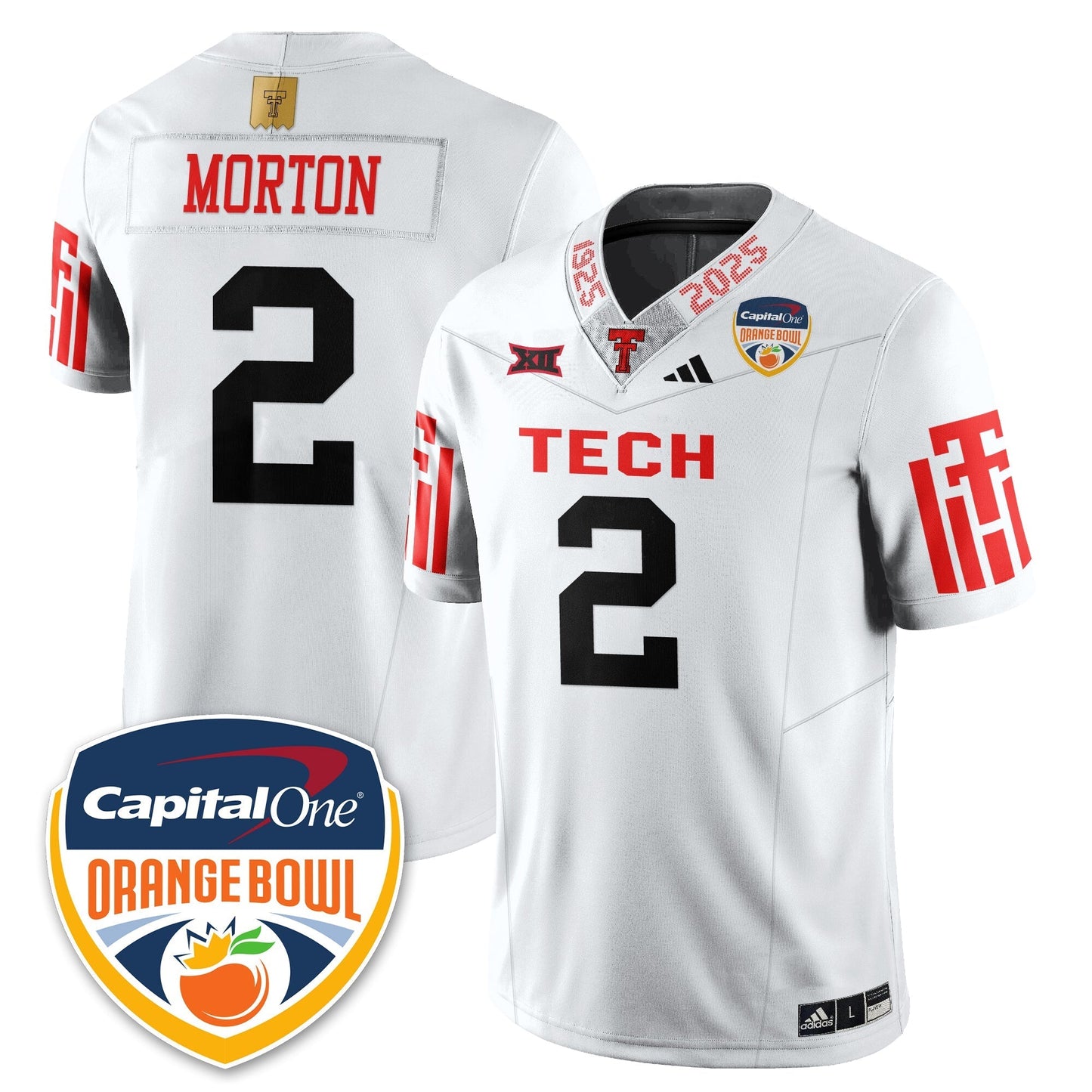 TTRR Football Vapor Limited Football Jersey - Orange Bowl - Stitched-NQD