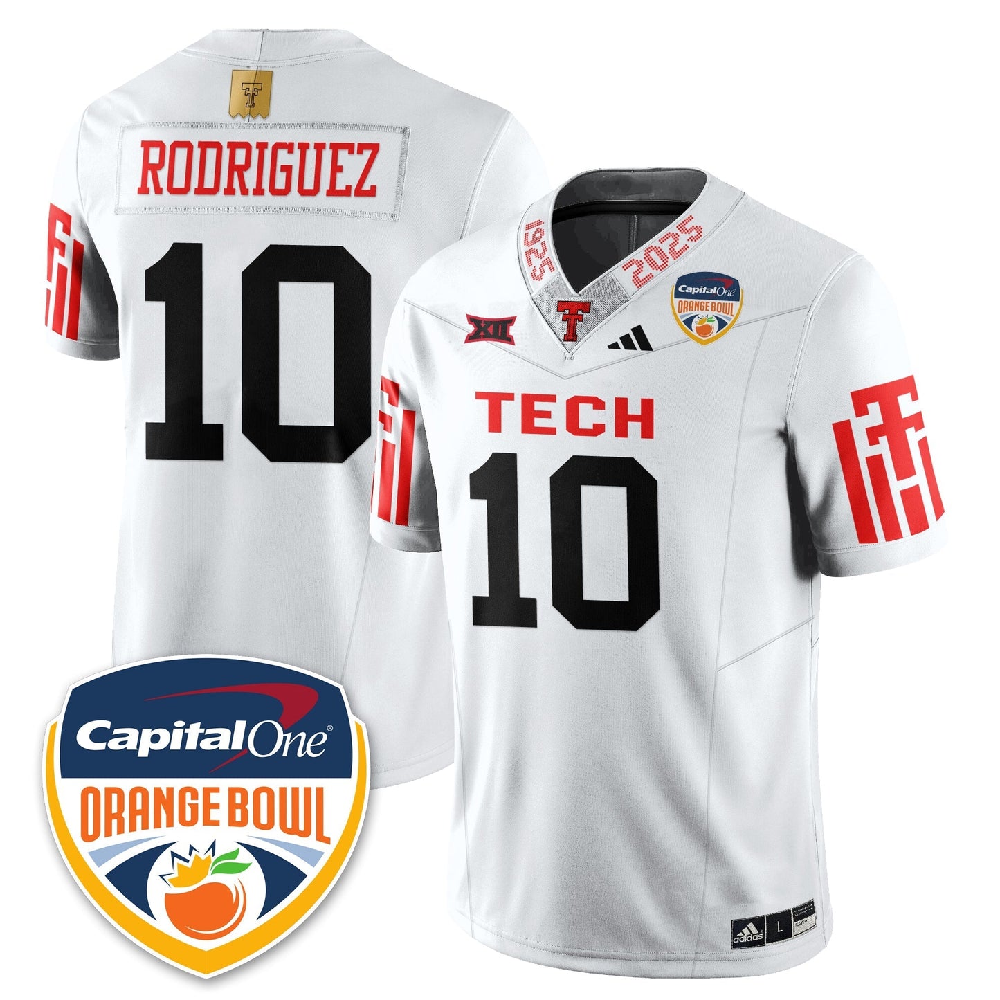 TTRR Football Vapor Limited Football Jersey - Orange Bowl - Stitched-NQD