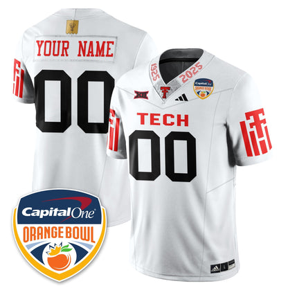 TTRR Football Vapor Limited Football Jersey - Orange Bowl - Stitched-NQD