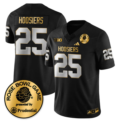 Indiana H Vapor Limited Football Gold Jersey - Rose Bowl - All Stitched