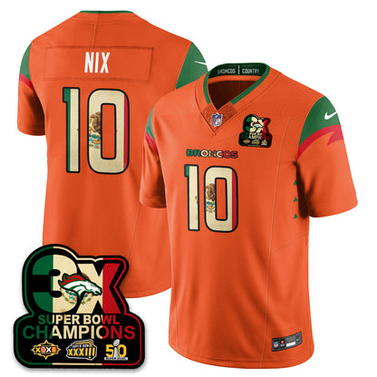 DEN Mexico Vapor Limited Jersey - All Stitched
