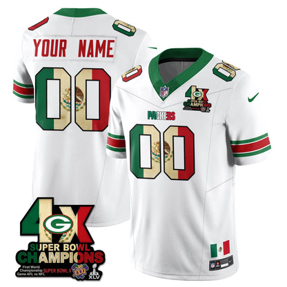 GB Mexico Vapor Limited Custom Jersey - All Stitched