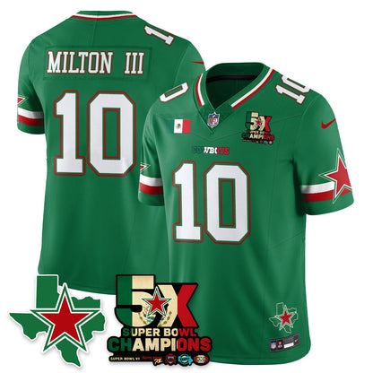 DAL Mexico Vapor Limited Jersey - All Stitched