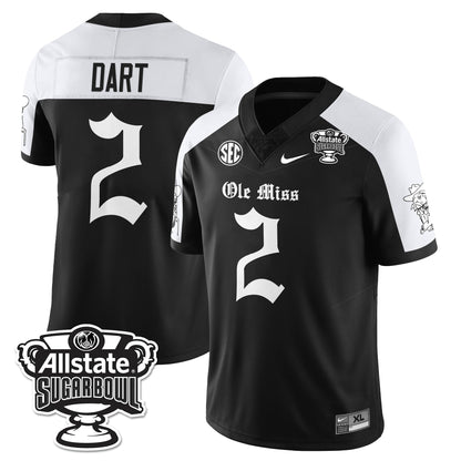 OMR 2025 Sugar Bowl Gothic Vapor Limited Football Jersey - All Stitched