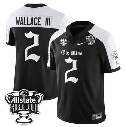 OMR 2025 Sugar Bowl Gothic Vapor Limited Football Jersey - All Stitched