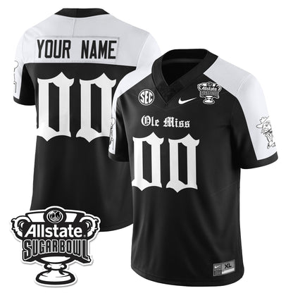 OMR 2025 Sugar Bowl Gothic Vapor Limited Football Jersey - All Stitched