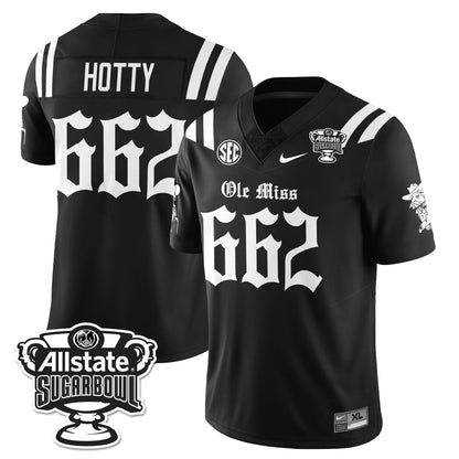 OMR 2025 Sugar Bowl Gothic Vapor Limited Football Jersey - All Stitched