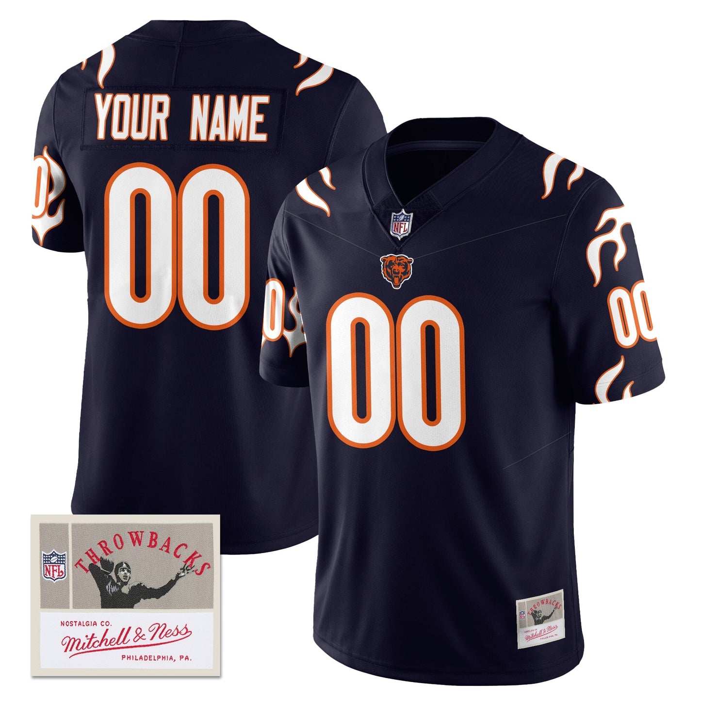 Custom CHI 2006 Legacy Vapor Limited Jersey - All Stitched