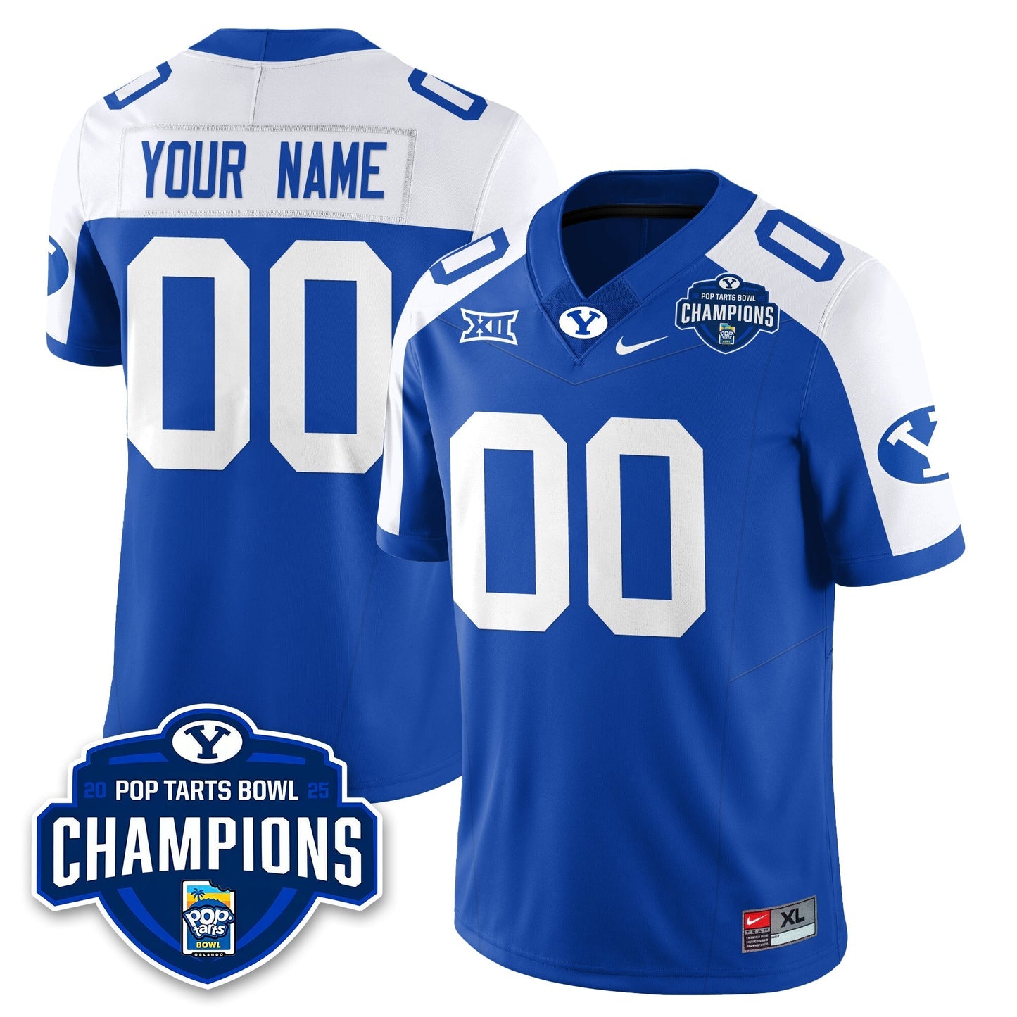 BCS Football 2025 Pop-Tarts Bowl Champions Jersey - All Stitched