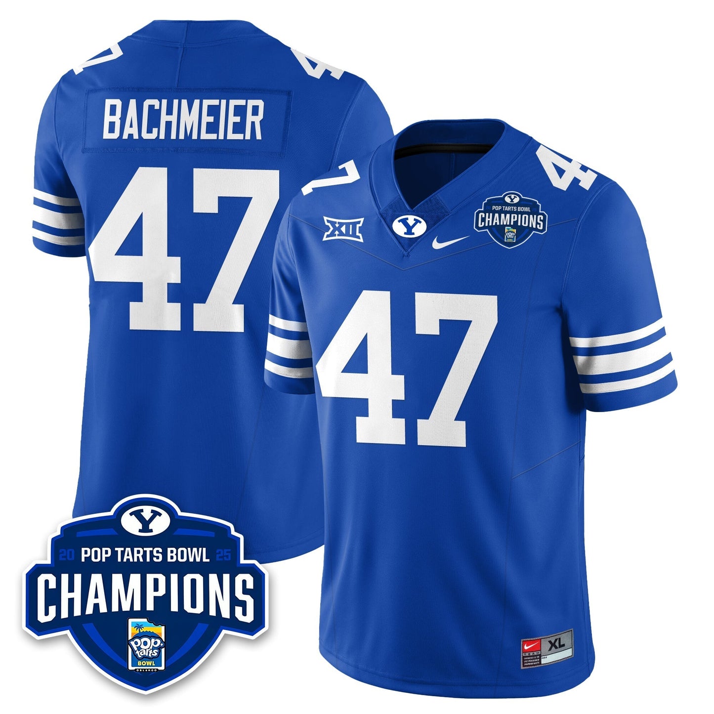 BCS Football 2025 Pop-Tarts Bowl Champions Jersey - All Stitched