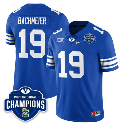 BYU Cougars Football 2025 Pop-Tarts Bowl Champions Jersey - All Stitched