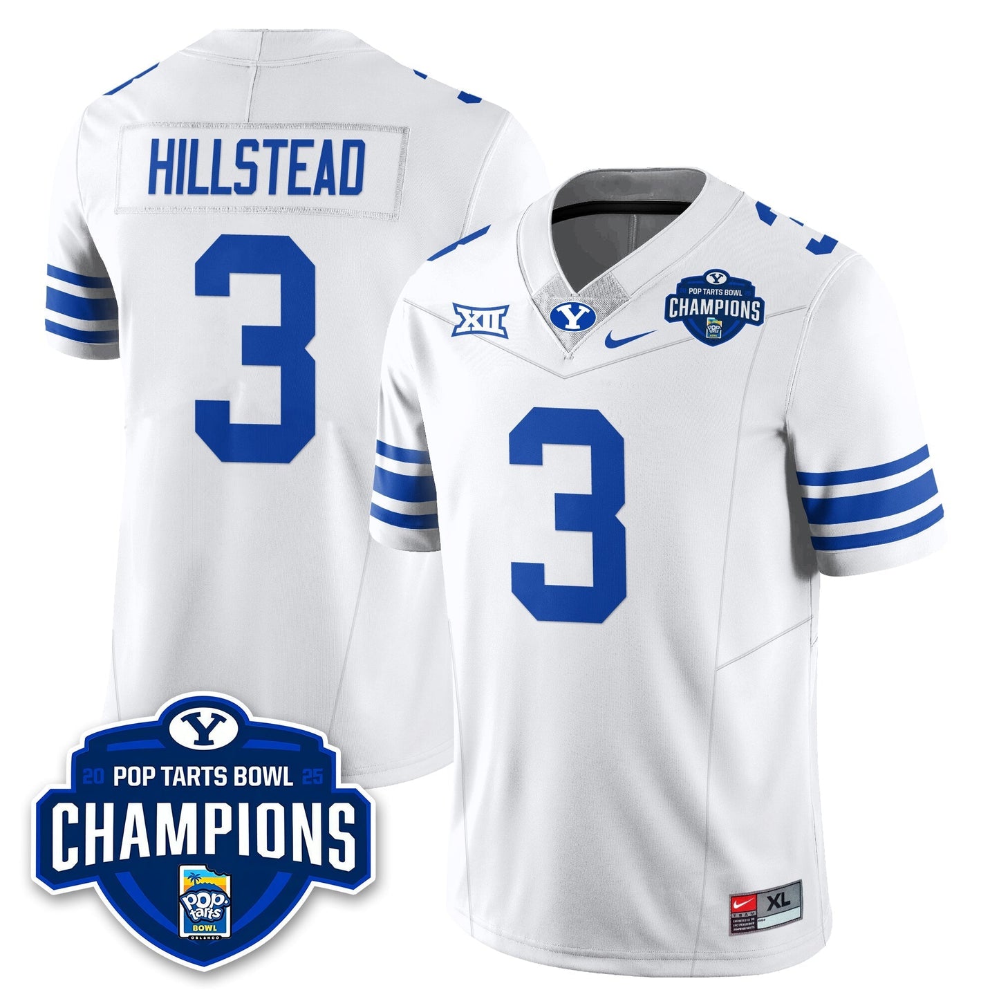 BCS Football 2025 Pop-Tarts Bowl Champions Jersey - All Stitched
