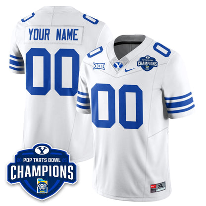 BYU Cougars Football 2025 Pop-Tarts Bowl Champions Jersey - All Stitched
