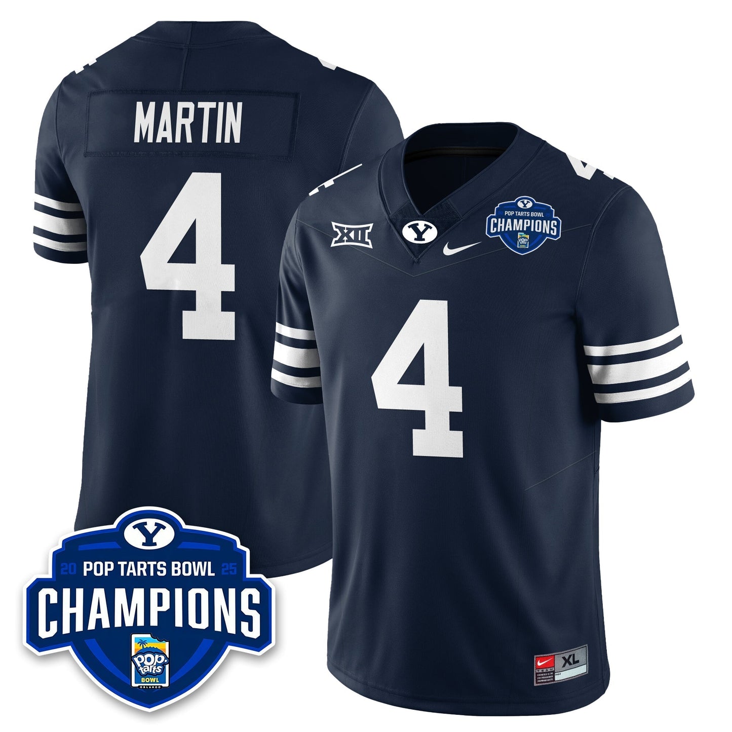 BCS Football 2025 Pop-Tarts Bowl Champions Jersey - All Stitched