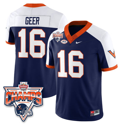 VC Football 2025 TaxSlayer Gator Bowl Champions Jersey - Stitched-NQD