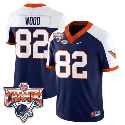 VC Football 2025 TaxSlayer Gator Bowl Champions Jersey - Stitched-NQD