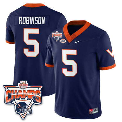 VC Football 2025 TaxSlayer Gator Bowl Champions Jersey - Stitched-NQD