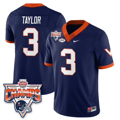 VC Football 2025 TaxSlayer Gator Bowl Champions Jersey - Stitched-NQD