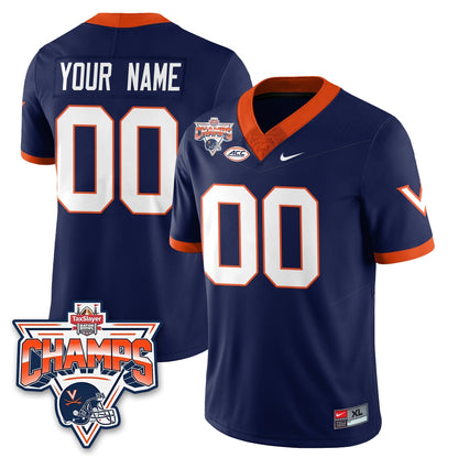 VC Football 2025 TaxSlayer Gator Bowl Champions Jersey - Stitched-NQD
