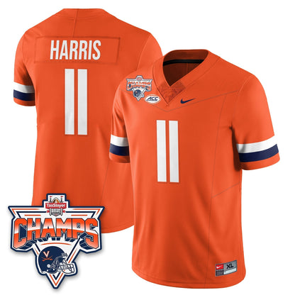VC Football 2025 TaxSlayer Gator Bowl Champions Jersey - Stitched-NQD