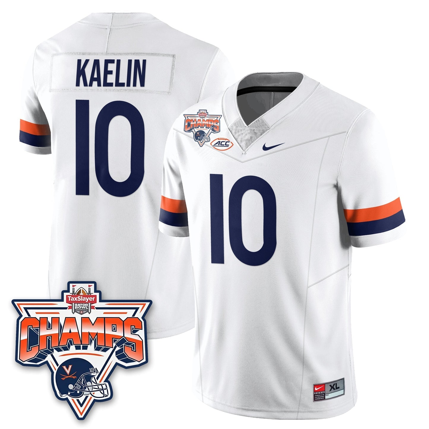 VC Football 2025 TaxSlayer Gator Bowl Champions Jersey - Stitched-NQD