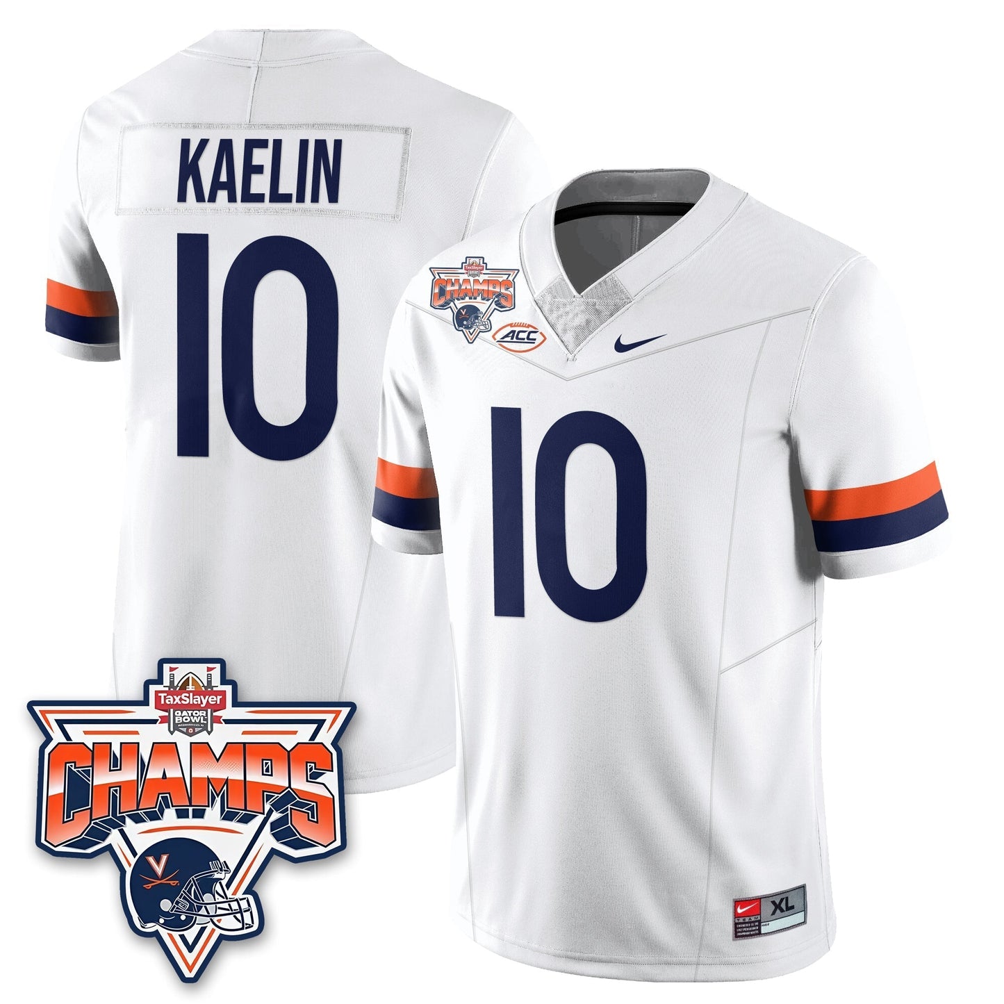 VC Football 2025 TaxSlayer Gator Bowl Champions Jersey - Stitched-NQD