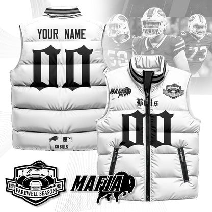 BUF Gothic Farewell Highmark Unisex Puffer Vest-NQD