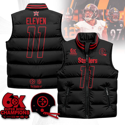 PIT 'Stranger Things Edition' Unisex Puffer Vest-NQD