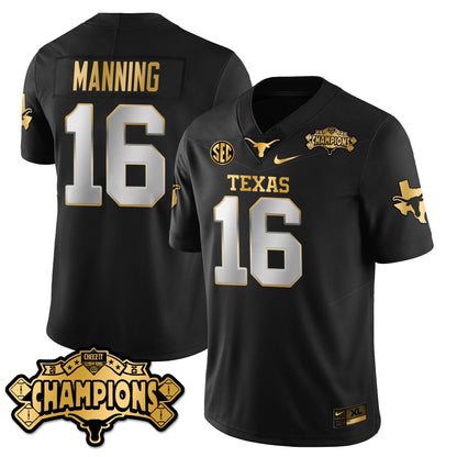 TEX Football Vapor Limited Gold Jersey - Citrus Bowl Champions - All Stitched
