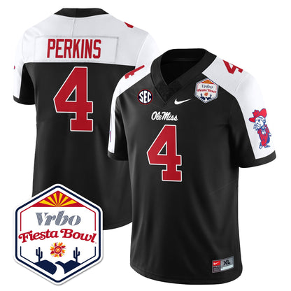 Ole Miss Football Vapor Limited Jersey - Vrbo Fiesta Bowl - All Stitched
