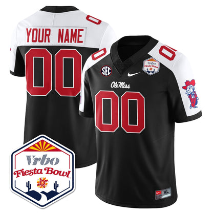 Ole Miss Football Vapor Limited Jersey - Vrbo Fiesta Bowl - All Stitched
