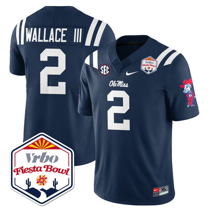 Ole Miss Football Vapor Limited Jersey - Vrbo Fiesta Bowl - All Stitched