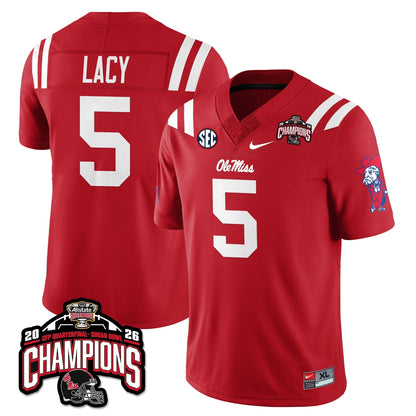Ole Miss Football Vapor Limited Jersey - Allstate Sugar Bowl Champions - All Stitched