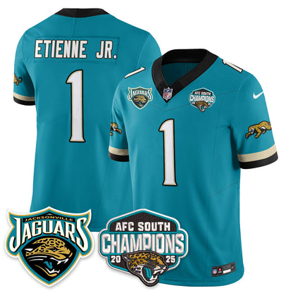 DET AFC South Division Champions Vapor Limited Throwback Jersey - All Stitched