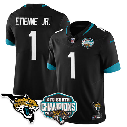 DET AFC South Division Champions Vapor Limited Jersey - All Stitched