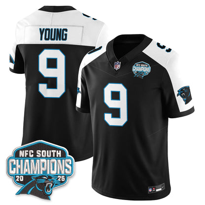 CAR NFC South Division Champions Vapor Limited Jersey n1 - All Stitched