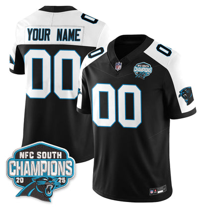 CAR NFC South Division Champions Vapor Limited Custom Jersey n1 - All Stitched
