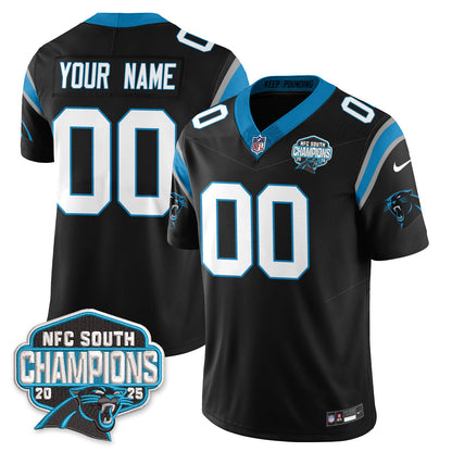 CAR NFC South Division Champions Vapor Limited Jersey n1 - All Stitched
