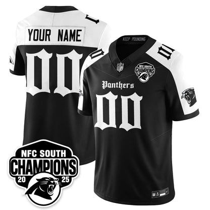 CAR Gothic NFC South Division Champions Vapor Limited Gothic Jersey - All Stitched