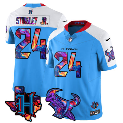 HOU Special Vapor Limited Jersey - All Stitched
