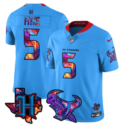 HOU Special Vapor Limited Jersey - All Stitched