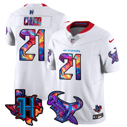 HOU Special Vapor Limited Jersey - All Stitched