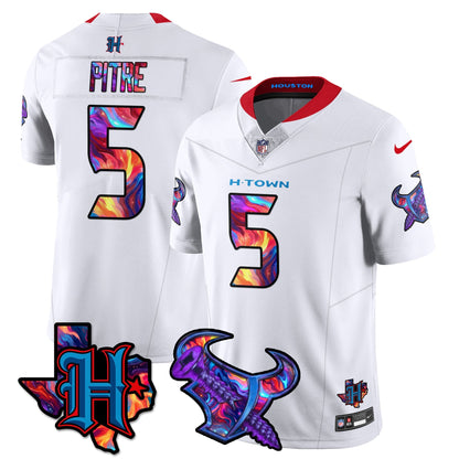 HOU Special Vapor Limited Jersey - All Stitched