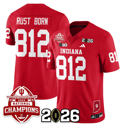 Indiana H Vapor Limited Football Jersey V2 - 2025 National Champions - All Stitched