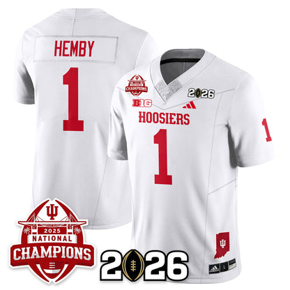 Indiana H Vapor Limited Football Jersey V2 - 2025 National Champions - All Stitched