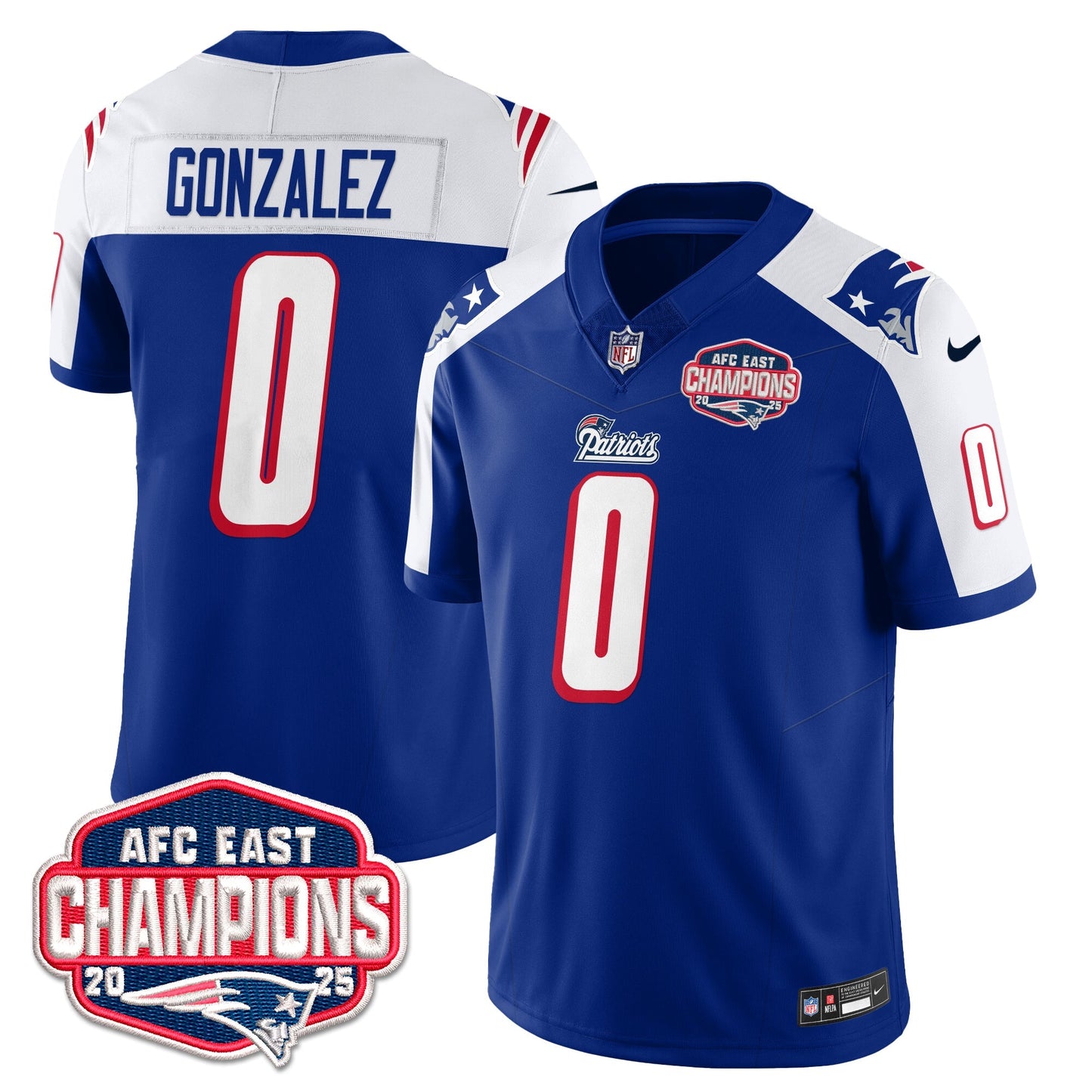 NE 1996 Throwback Limited Vapor Jersey – All Stitched